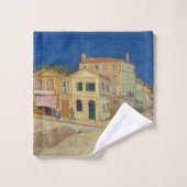 Vincent van Gogh - Maison Jaune / Rue (Gant de toilette)