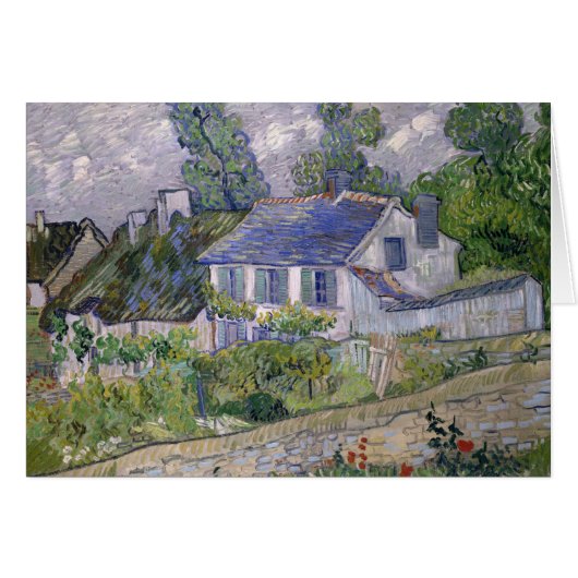 Vincent van Gogh - Maisons à Auvers (Devant horizontal)