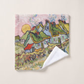 Vincent van Gogh - Maisons et figure (Gant de toilette)
