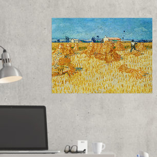 Vincent van Gogh, maïsoogst in de Provence Folie Afdrukken
