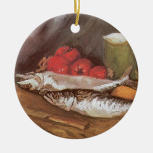 Vincent van Gogh - Makrelen, citroenen en tomaten Keramisch Ornament