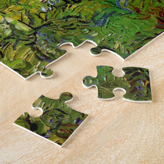 Vincent van Gogh - Marguerite gachet in de tuin Legpuzzel (Zijkant)