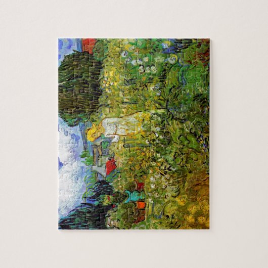 Vincent van Gogh - Marguerite gachet in de tuin Legpuzzel (Verticaal)
