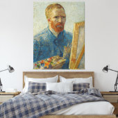 Vincent Van Gogh Master Artisan Self Portret Canvas Afdruk (Insitu (Slaapkamer))