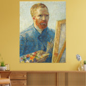 Vincent Van Gogh Master Artisan Self Portret Canvas Afdruk (Insitu (Woonkamer))