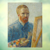 Vincent Van Gogh Master Artisan Self Portret Raamsticker (Vel 3)