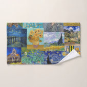 Vincent Van Gogh - Masterpieces Patchwork (Serviette à main)