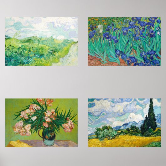 Vincent Van Gogh Masterstukken Muurkunst Sets (Voorkant)