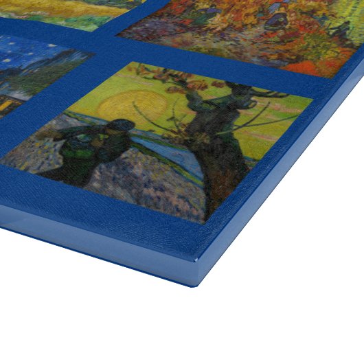 Vincent Van Gogh - Masterstuks Grid Snijplank (Hoek)