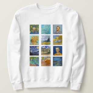 Vincent Van Gogh - Masterstuks Grid Trui