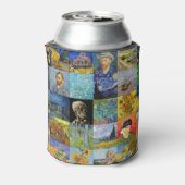 Vincent van Gogh - Masterstuks Mosaic Patchwork Blikjeskoeler (Blikje Achterkant)