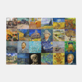 Vincent van Gogh - Masterstuks Mosaic Patchwork Deurmat (Voorkant)