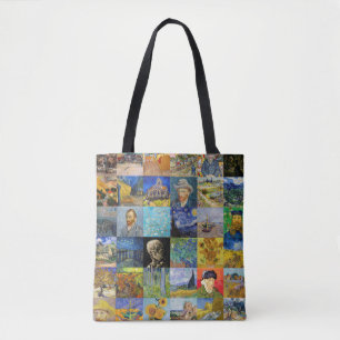 Vincent van Gogh - Masterstuks Mosaic Patchwork Draagtas