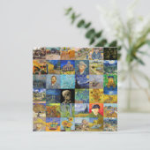 Vincent van Gogh - Masterstuks Mosaic Patchwork Kaart (Staand voorkant)