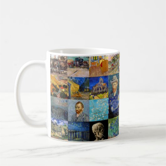 Vincent van Gogh - Masterstuks Mosaic Patchwork Koffiemok (Links)
