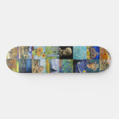 Vincent van Gogh - Masterstuks Mosaic Patchwork Skateboard (Horizontaal)