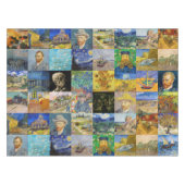 Vincent van Gogh - Masterstuks Mosaic Patchwork Tafelkleed (Voorkant (Horizontaal))