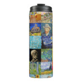 Vincent van Gogh - Masterstuks Mosaic Patchwork Thermosbeker (Voorkant)