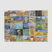 Vincent van Gogh - Masterstuks Mosaic Patchwork Tissuepapier (Voorkant)
