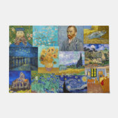 Vincent Van Gogh - Masterstuks Patchwork Deurmat (Voorkant)