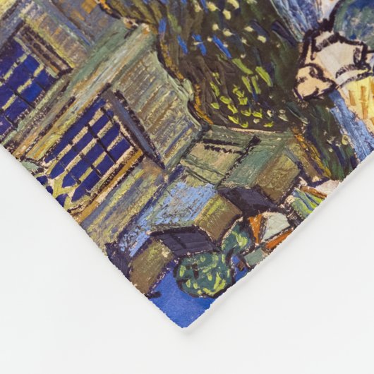 Vincent Van Gogh - Masterstuks Patchwork Fleece Deken (Hoek)