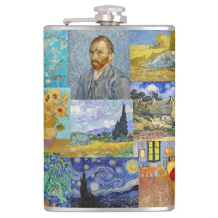 Vincent Van Gogh - Masterstuks Patchwork Heupfles