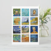 Vincent Van Gogh - Masterstuks Patchwork Kaart (Staand voorkant)