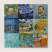 Vincent Van Gogh - Masterstuks Patchwork Legpuzzel (Verticaal)
