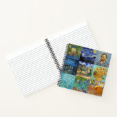 Vincent Van Gogh - Masterstuks Patchwork Notitieboek (Binnen)