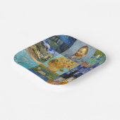 Vincent Van Gogh - Masterstuks Patchwork Papieren Bordje (Gebogen)