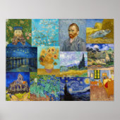 Vincent Van Gogh - Masterstuks Patchwork Poster (Voorkant)