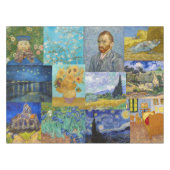 Vincent Van Gogh - Masterstuks Patchwork Tafelkleed (Voorkant (Horizontaal))