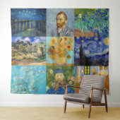 Vincent Van Gogh - Masterstuks Patchwork Wandkleed (In Situ (horizontaal))