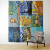 Vincent Van Gogh - Masterstuks Patchwork Wandkleed (In situ)