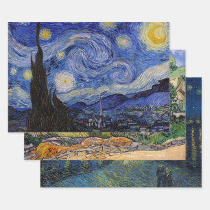 Vincent Van Gogh - Masterstuks Selection Inpakpapier Vel