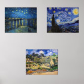Vincent Van Gogh - Masterstuks Selection Muurkunst Sets (Voorkant)