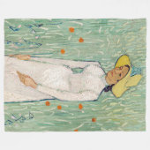 Vincent van Gogh - Meisje in het wit Fleece Deken (Voorkant (Horizontaal))