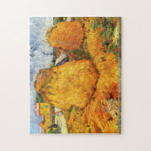 Vincent van Gogh - meules de foin dans le puzzle (Vertical)