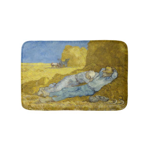 Vincent Van Gogh - Middag, Rust na het werk / Siës Badmat