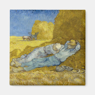 Vincent Van Gogh - Middag, Rust na het werk / Siës Magneet