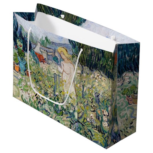 Vincent van Gogh - Miss Gachet in haar tuin Groot Cadeauzakje (Voorkant Gekanteld)