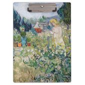 Vincent van Gogh - Miss Gachet in haar tuin Klembord (Voorkant)