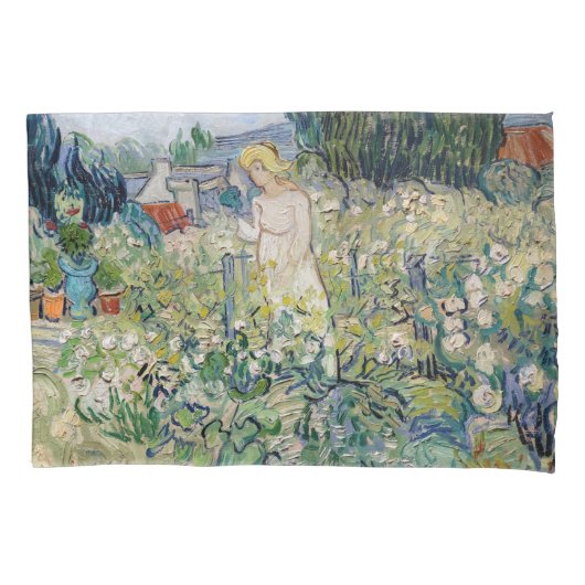 Vincent van Gogh - Miss Gachet in haar tuin Kussensloop (Voorkant)