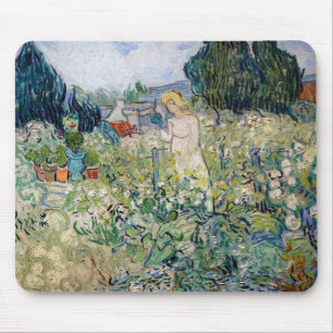 Vincent van Gogh - Miss Gachet in haar tuin Muismat