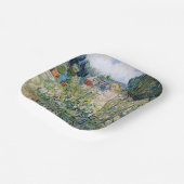 Vincent van Gogh - Miss Gachet in haar tuin Papieren Bordje (Gebogen)