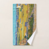 Vincent van Gogh - Moisson à La Crau (Serviette à main)