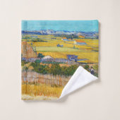 Vincent van Gogh - Moisson à La Crau (Gant de toilette)