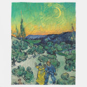 Vincent van Gogh - Moonlit Landschap met Paars Fleece Deken (Voorkant)