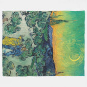 Vincent van Gogh - Moonlit Landschap met Paars Fleece Deken (Voorkant (Horizontaal))