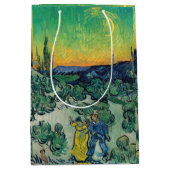 Vincent van Gogh - Moonlit Landschap met Paars Medium Cadeauzakje (Voorkant)